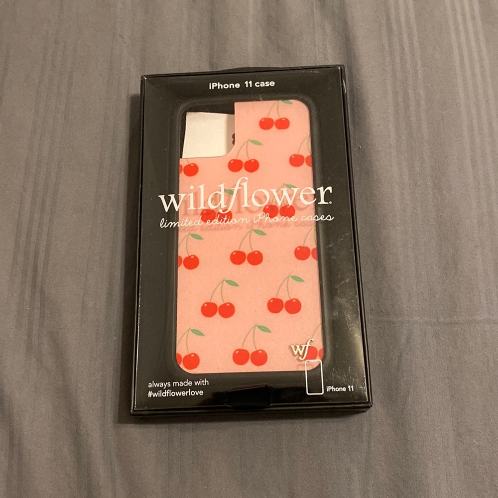wildflower cherries iphone 11 case